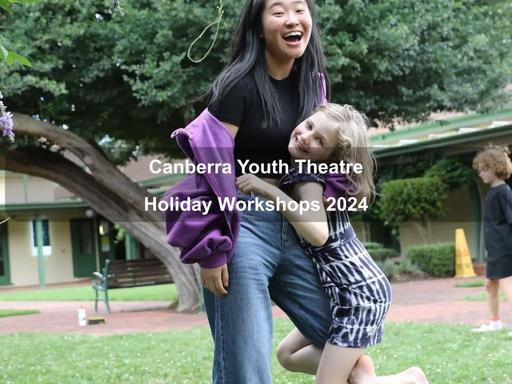 Canberra Youth Theatre offers playful, fun-filled, creative workshops every school holiday
