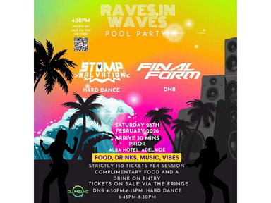 A Las Vegas-style pool party, completely immersed in a vibrant rave atmosphere, situated at Alba Hotel. A Las Vegas-style pool party, completely immersed in a vibrant rave atmosphere, situated at Alba Hotel.