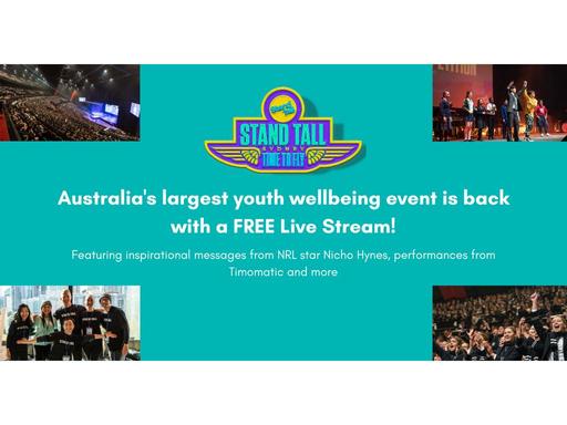 Stand Tall return with their annual Sydney event that is sold out with over 5,000 high school students and teachers atte...